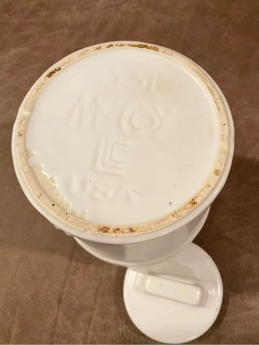 Vintage McCoy Milk Can Pottery